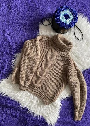 Вʼязаний 🧶 светр кофта гольф