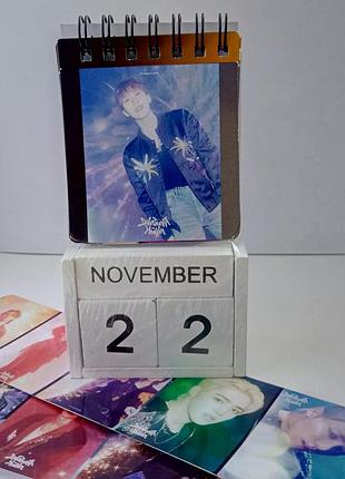 Вічний календар seventeen севентин свентин heaven 2 книжкові закладки 15882