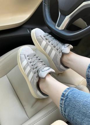 Adidas campus polar grey2 фото