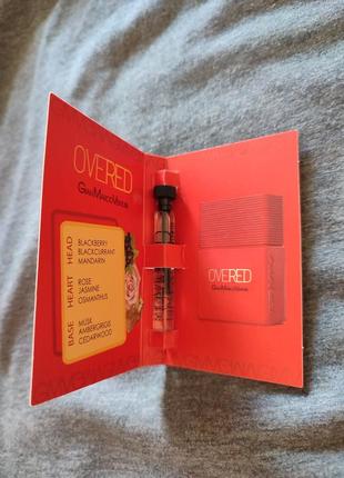 Туалетная вода gian marco venturi overed пробник италия