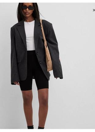 Лосины велосипедки черные м