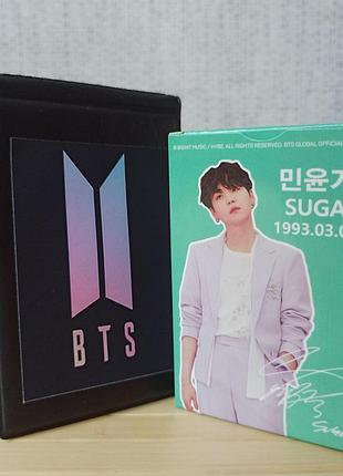Ломо карти suga bts + картхолдер