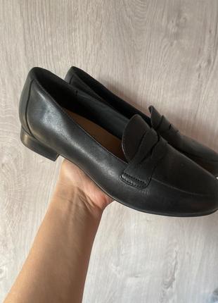 Шкіряні туфлі clarks 37 розмір2 фото