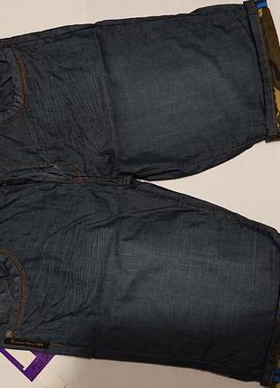 Мужские джинсовые шорты justboy 38 l xl 48 50 52 хлопок летние тонкие6 фото