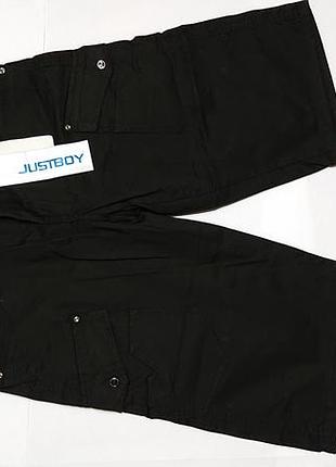 Чоловічі бавовняні шорти justboy 36 l xl 48 50 52 бавовна літні3 фото