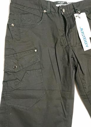 Чоловічі бавовняні шорти justboy 36 l xl 48 50 52 бавовна літні4 фото