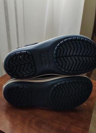 Crocs темно -синие4 фото