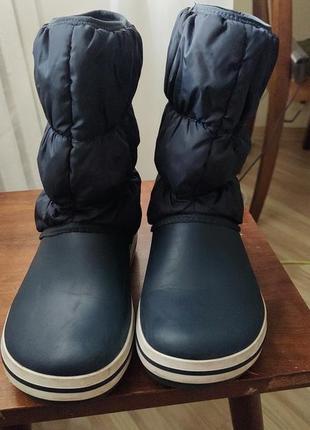 Crocs темно -синие2 фото