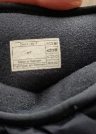 Crocs темно -синие5 фото