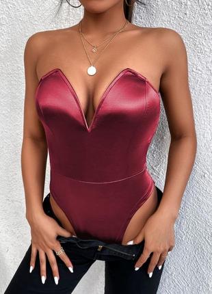 Корсетний боді terry2 фото