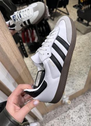 Жіночі нові кеди adidas samba us 7 з коробкою оригінал