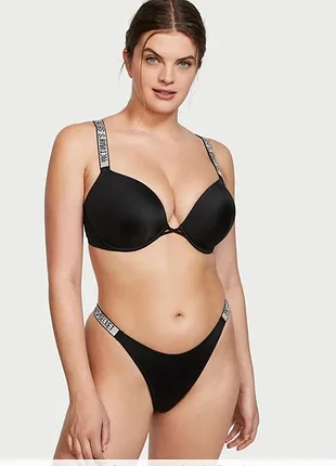 Купальник со стразами bombshell пуш ап victoria's secret оригинал