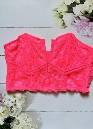 Бюстье victoria's secret lace plunge bustier