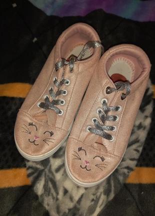 Кеды кроссовки обувь котики