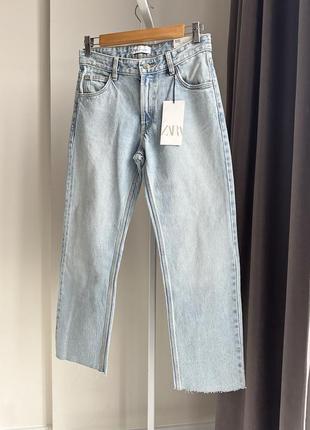 Джинси straight zara