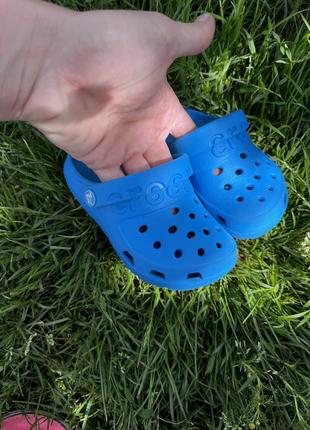Крокси crocs c8, 23 р3 фото
