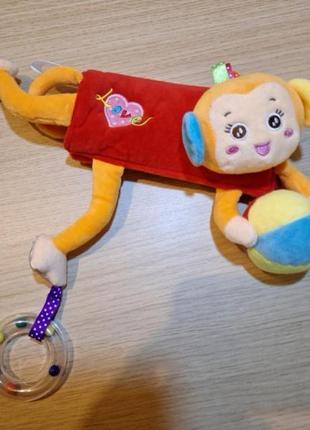 Baby team м'яка розвиваюча підвіска на коляску, автокрісло або ліжечко