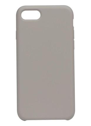 Чехол soft case no logo для apple iphone 7 / iphone 8 / iphone se (2020) lavender grey