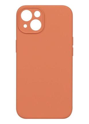 Чохол full frame camera protective для apple iphone 13 peach