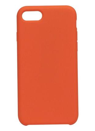 Чохол soft case no logo для apple iphone 7 / iphone 8 / iphone se (2020) orange