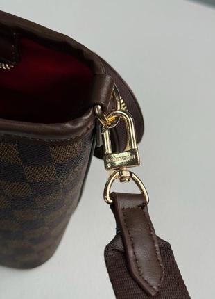 Жіноча сумка шоппер шопер бренда louis vuitton на блискавці ремінець на плечі луї віттон з ручками тренд7 фото