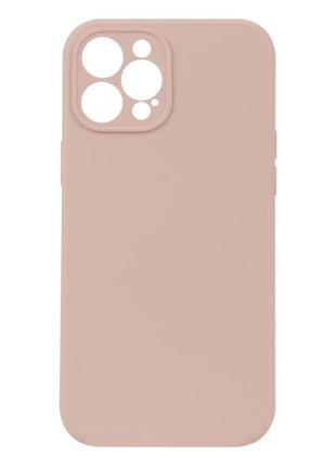 Чохол full frame camera protective для apple iphone 12 pro max pink sand
