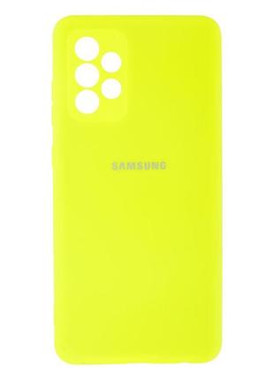 Чехол full case hq with frame для samsung a72 4g shiny green