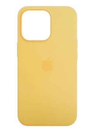 Чехол усиленной защиты magsafe silicone apple iphone 14 pro sunglover