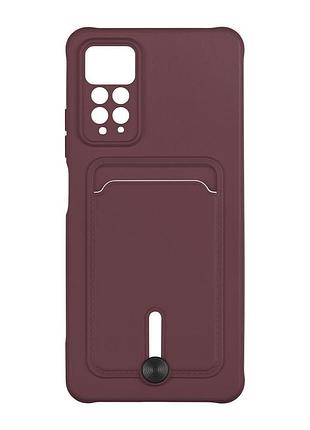 Чехол с карманом для карт otterbox colorfull pocket card xiaomi redmi note 11 pro 4g/5g / redmi 12 pro 4g