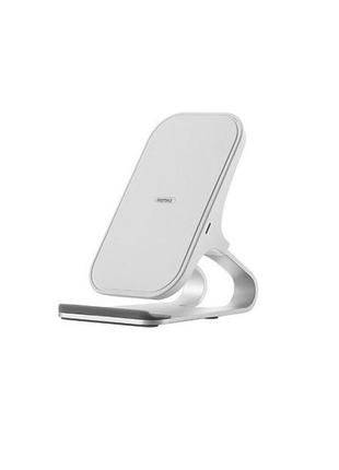 Беспроводное зарядное устройство remax rp-w12 alloy wireless 10 вт 5 в/2,1 а белый