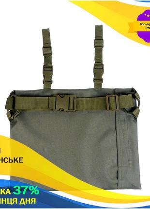 Каремат п'яточка тактичний армійський військовий килимок-сидіння односекційний kiborg п-1 хакі оксфорд gl-55