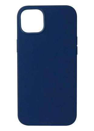 Чехол baseus liquid silica gel case glass 0.22 mm iphone 14 plus aryt001803 blue