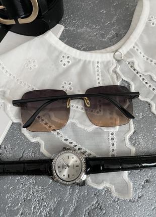 Комплект очки и часы6 фото