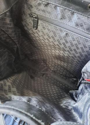 Кожаный фирменный рюкзак bree10 фото