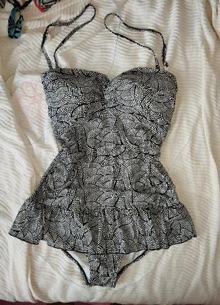 Купальник сдельний с утяжкой размер хл