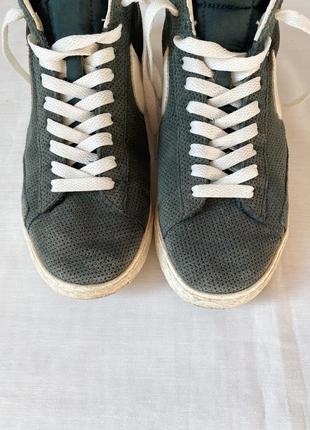 Високі кросівки nike blazer, розмір eur 40 cm 256 фото