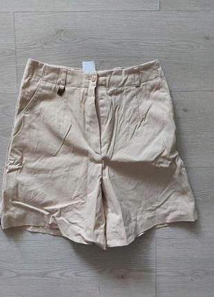 Шорты бежевые lyle & scott, размер 36 s