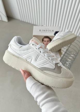 Кросівки (👕new balance ct302 white grey) 🩷