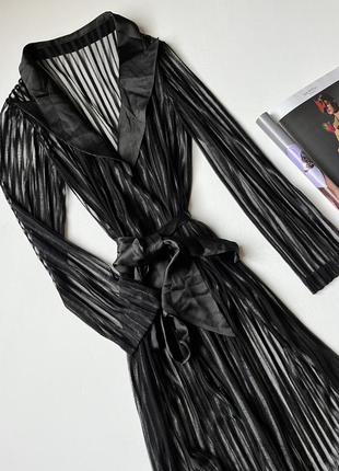 Роскошный халат с шелковыми вставками!