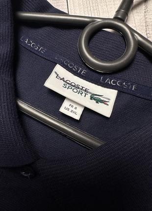 Lacoste регбойка поло кофта мужская лонгслив5 фото