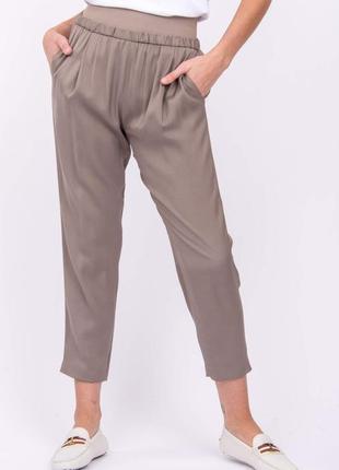 Стильні брюки з широкою резинкою fabiana filippi, оригінал2 фото