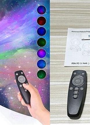 Нічник-проєктор, нічник “космонавт”, декілька режимів, зірки, магнітна голова, висота 12 см, від мережі
