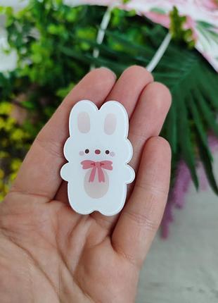 Брошь зайчик детская