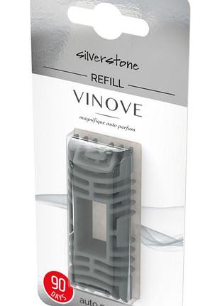 Змінний картридж для автомобільного ароматизатора vinove silverstone (заправка)