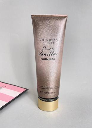Лосьйон для тіла victoria's secret bare vanilla shimmer fragrance lotion