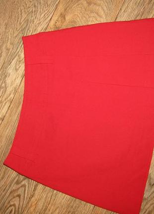 Стильна червона спідничка 36-38 edc3 фото