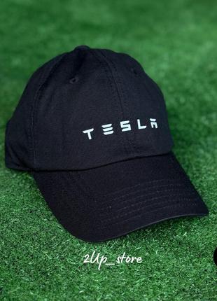 Кепка tesla logo hat черная rn#163487