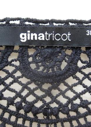 Красиве гостре котонове плаття з кишенями gina tricot7 фото