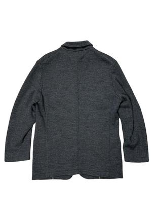 Mauro grifoni knitted soft wool blazer jacket мягкий вязаный жакет\блейзер, без подкладки грефони3 фото