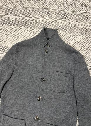 Mauro grifoni knitted soft wool blazer jacket мягкий вязаный жакет\блейзер, без подкладки грефони5 фото
